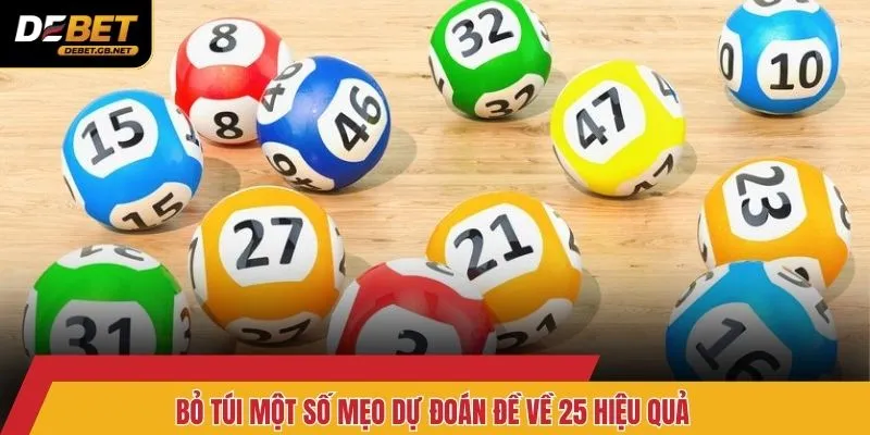 Bỏ túi một số mẹo dự đoán đề về 25 hiệu quả
